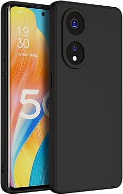 Rear shell in flexible antichoc flexible silicone gel with matte finish and fabric interior lining with camera protection for OPPO A98 5G (black).. DIAYTAR NIGERIA: Bringing quality products to every Nigerian with affordable nationwide delivery.