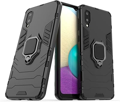 Robust double -layer protective shell compatible with Samsung Galaxy A02 and M02.. Big selection, small prices — shop now on DIAYTAR Nigeria.