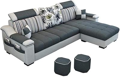 Set of 3 -seater sofa in linen in the shape of the house furniture furniture in design.. DIAYTAR NIGERIA brings affordable shopping solutions to every corner of Nigeria in just 5-8 days.