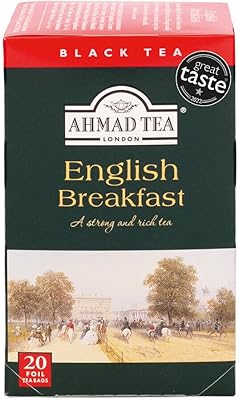 Ahmad tea tea for English breakfast, 20 tea sachets, 555-U.. Your ideal shopping partner, DIAYTAR NIGERIA offers extensive variety with reliable nationwide shipping.