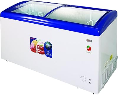 Nobel, white, 330 liter sliding door freezer - NSC495.. Experience retail therapy without the financial stress at DIAYTAR NIGERIA's affordable e-commerce platform.