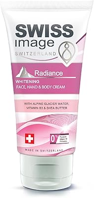 Swiss Image Face, Hand and Body Cream, 75 ml | Discover a radiant skin and a unified complexion | enriched in niacinamide and shea butter for daily use.. Experience the DIAYTAR difference with our vast product selection and delivery within 5-8 days.