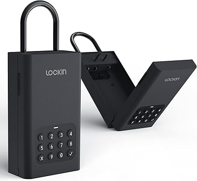 Locales Lockin L1 key safe, supports the iOS/Android application, generates Bluetooth and password/Pin codes remotely, smart locking box.. No stress, no delays — DIAYTAR Nigeria is your trusted shopping partner.