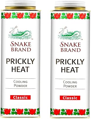 Original Prickly Heat Snake Prickly Heat Powder - 280 g (Package of 2).. DIAYTAR NIGERIA: Transforming how Nigerians shop with our vast selection and nationwide delivery.