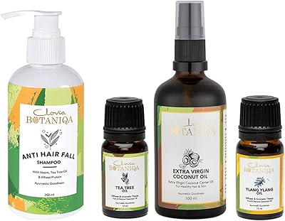 Ayurvedic hair-capillary care combo hair on hair Clovia Botaniqa (Pack of 4).. Your comprehensive marketplace awaits at DIAYTAR NIGERIA with affordable prices and reliable delivery times.