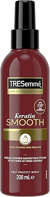 Tresemme Pro Collection Keratin Smooth Spray with keratin and Marula oil for thermal protection up to 230 ° C x 200 ml.. Order today, receive in days — DIAYTAR Nigeria makes it possible.