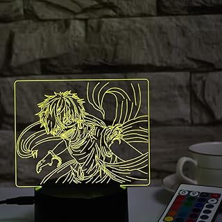 3D night light tokyo ghoul kaneki ken decorative lighting.. Experience shopping without compromise at DIAYTAR NIGERIA, with vast selection and quick delivery.