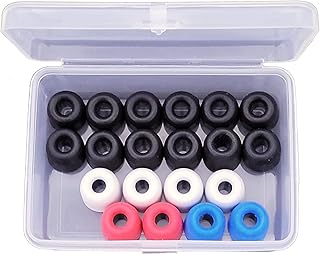 Heart foam ear tips with storage box [10 pairs from 4.5 to 5.5 mm].. Shop efficiently from anywhere with DIAYTAR NIGERIA's comprehensive platform and quick delivery options.