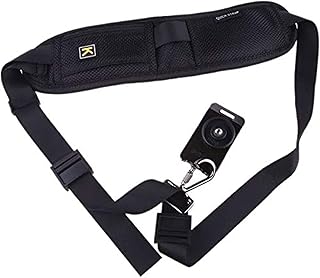 Black camera support with a single strap -down slum for the device.. DIAYTAR NIGERIA bridges the gap between desire and affordability with nationwide delivery in under 8 days.