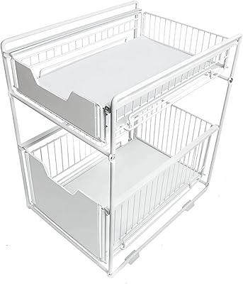 Arabic drawer at 2 levels shelf kitchen spices sliding basket.. Discover endless possibilities with DIAYTAR NIGERIA's extensive product range and affordable shipping.