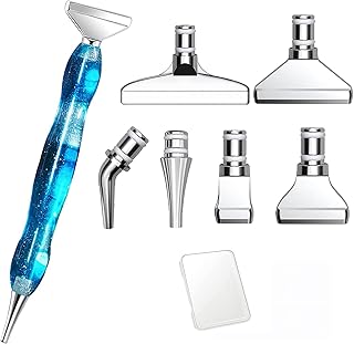 Pointed pen, tool pen for nail art, diamond painting tool, diamond drawing pen in a spiral, diamond drawing pen, for diamond paint crafts, 14 pieces (blue).. DIAYTAR NIGERIA: Where shopping dreams become reality with budget-friendly prices and prompt delivery.