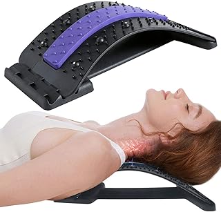 Magnetic therapy masseur Histith, neck extension tool, neck massage pillow for the support of the lumbar column and pain relief (blue).. DIAYTAR NIGERIA redefines convenience with our vast product selection and swift nationwide delivery.