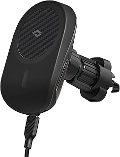 Magnetic phone support for Pitaca car with wireless charger compatible with Magsafe with cooling fan [Magiz Pro car support] - Aeration grid.. DIAYTAR NIGERIA: Where every search leads to affordable products delivered promptly across Nigeria.