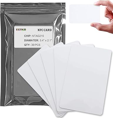 NFC ntag215 cards, printable NFC cards, ISO PVC virgin identity card, memory 504 bytes Puce RFID 13.56 MHz NXP.. Shop confidently on DIAYTAR Nigeria — everything you need, delivered quickly.