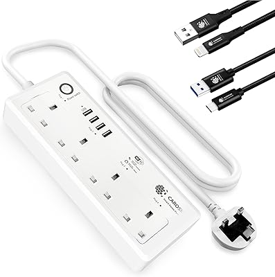 Ca karoski power extension to 4 intelligent wifi multi -poors with ports.. DIAYTAR NIGERIA: Bridging the gap between consumers and quality products with affordable nationwide shipping.