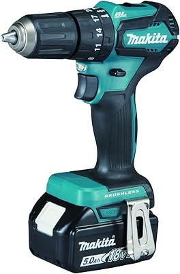 Wireless drill Makita DDF483RFJ 18V lithium-ion with 2 x 3Ah battery and charger.. DIAYTAR NIGERIA connects your desires with reality through our affordable e-commerce platform and quick delivery.