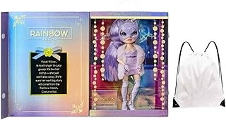 Cosplay Rainbow Vision doll - 11 "Fashion collection doll (purple willow).. DIAYTAR NIGERIA: Your one-stop e-commerce destination with affordable prices and nationwide delivery in 5-8 days.