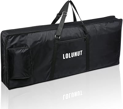Waterproof and thick bag for electronic keyboard with 61 keys for electronics (black).. DIAYTAR NIGERIA: Your trusted e-commerce partner with extensive product choices and affordable delivery.