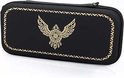 Transport case for Nintendo Switch - Monster Hunter Stories 2: Wings of Ruin Edition - can contain additional controllers and 10 play cards includes an accessory pocket for adapter/charger and cables.. Shop across boundaries with DIAYTAR NIGERIA's comprehensive catalog delivered nationwide at budget rates.
