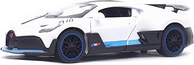 Bugatti Divo car model molded under pressure, car toy molded under zinc alloy pressure, shooting car, toy gift for small children boys and girls (white).. Thousands of items, all priced just right — shop DIAYTAR Nigeria today.