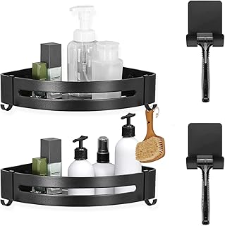 ICASTM self-adhesive bathroom shelf, wall shower shelf without drilling, kitchen organizer, bedroom room organizer, self-adhesive aluminum toilet shelves.. Make every purchase count with DIAYTAR Nigeria — shop smart, shop fast.