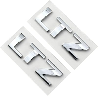 2 Badges of LTZ signage plaque emblem compatible with Silverado 1500 2500HD Tahoe Sierra Suburban Colorado (Chrome).. Discover more ways to save — every day on DIAYTAR Nigeria.