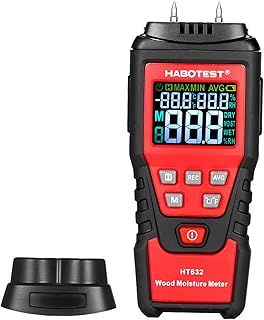 Wooden hygrometer, digital wooden hydrometer 0 to 99.9% Wooden probe 2 pins probe with retro enlightened humidity thermometer.. DIAYTAR NIGERIA: Where every Nigerian finds affordable products delivered within the week.