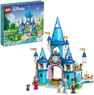 Lego ǀ Disney 43206 The Cinderella castle and the Prince of Dreams (365 pieces).. DIAYTAR NIGERIA: Bringing affordable shopping solutions with a diverse product catalog delivered nationwide.