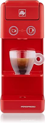 Illy 60417 Y3.3.3 Coffee Machine and Filter Coffee Capsules, Compact Design, Red.. Your everyday shopping companion, DIAYTAR NIGERIA offers unbeatable value with nationwide delivery.