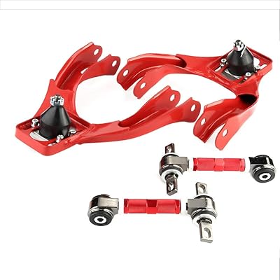 Qiilu suspension kits of control arm front and rear steel front and rear.. DIAYTAR NIGERIA: Your partner in affordable online shopping with reliable 5-8 day shipping nationwide.