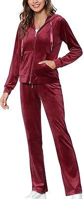 Messbebebebe velvet tracksuit long sleeves for women together two pieces with zipper and flippery pants.. DIAYTAR NIGERIA: Revolutionizing how Nigerians shop with affordable prices and prompt delivery services.