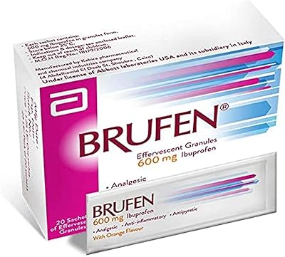 Effervescent pellets Abbott Brufen (600 mg, 20 sachets).. Shop across categories at DIAYTAR NIGERIA with the confidence of affordable prices and delivery within 8 days.