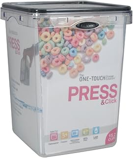 Stor-All Solutions Press n 'Click Containers Square food storage set, 15.2 cups, transparent.. DIAYTAR NIGERIA delivers what matters - quality, affordability, and prompt nationwide shipping.