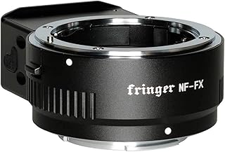 Fringing NF-FX (FR-FTX1) Compact lens adapter with automatic focus, electronic opening compatible with Nikon F to Fujifilm -S10 Sigma Tamron... From tech to toiletries, DIAYTAR Nigeria delivers without delay.