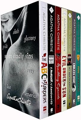 Coffret de 7 livres de la collection seven deadly sins d'agatha christie (abc murders, murder is announced, evil under the sun, sparkling cyanide, at bertram's hotel, endless night & five little pigs).. Big savings, small wait times — shop now at DIAYTAR Nigeria.