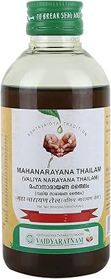 Vidyaratnam Mahanarayana Tailam 200 ml (1) products based on Ayurvedic plants, organic Ayurvedic products, Vidyaratnam products.. DIAYTAR NIGERIA delivers on our promise of extensive selection and budget-friendly nationwide shipping.