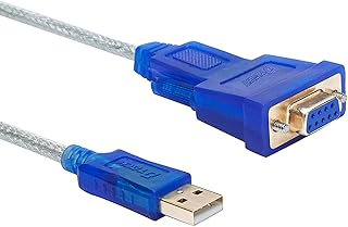 USB D-Tech adapter cable to female serial 3 female db9 RS232 to USB 2.0 with prolific PL2303 chip for Windows 11 10 8 7 Mac Linux.. DIAYTAR Nigeria: Discover more, spend less, and enjoy delivery within 5–8 days.
