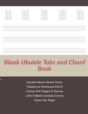 Tabulations and book of virgin chords for ukulele: notebook of virgin partition tablatures for ukulele 8.5 x 11 inch 100 pages 8 worn with 5 tables of virgin chords for ukulele per page (volume 3).. Your everyday shopping solution, DIAYTAR NIGERIA offers variety and value delivered within 8 days.