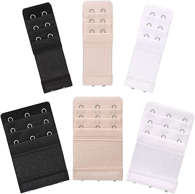 Bras extensions for women, 2 hooks/3 hooks/4 hooks/Extensible elastic strap extension, soft and comfortable bra strap, white/black/color skin, 2 hooks, 3 hooks, 4 hooks.. A world of products at your fingertips — thanks to DIAYTAR Nigeria.