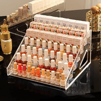 U-Home Organizer of Acrylic Nail Varnish transparent display 7 layers to contain.. Explore fashion, tech, home goods, and more on DIAYTAR Nigeria — always affordable, always fast.