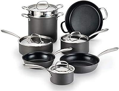 LAGOSTINA H904SC64 Kitchen battery Nera Antiadsive Anodized 12 rooms with hammered stainless steel lids, gray.. Experience the ease of modern shopping with DIAYTAR NIGERIA's comprehensive platform and quick delivery.