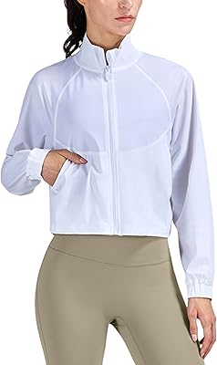 Short sports jacket zipped with long sleeves for women, sun protection, for training and gym.. Thousands of items, all priced just right — shop DIAYTAR Nigeria today.