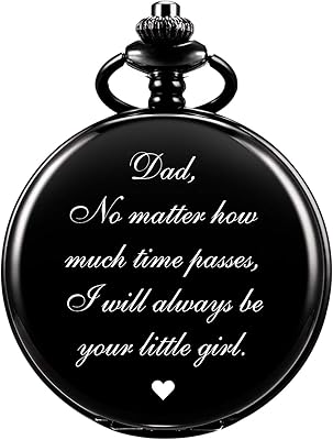 Personalized quartz pocket watch for men and women, personalized engraving with chain, gift box for dad, father, uncle, grandfather, grandfather, love.. Your complete shopping solution, DIAYTAR NIGERIA delivers variety and value within the week.