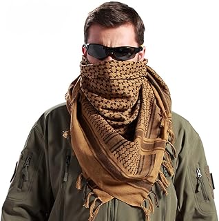 Finecore military scarf shemagh for men 100 % desert tactical cotton how turban head wrap Ball Arab scarf, 43.3*43.3 inch.. With DIAYTAR Nigeria, you can browse through thousands of items at the best prices. Place your order today and receive it in less than a week.