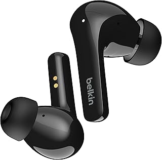 Belkin SoundForm Flow True wireless headphones with active noise deletion.. DIAYTAR NIGERIA brings the marketplace to every Nigerian home with affordable prices and quick delivery.