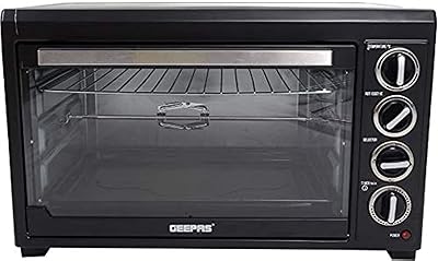 Geepas microwave oven with meat grill - black, [Go4451].. Shop smarter with Nigeria's premier e-commerce platform, featuring affordable products delivered nationwide.