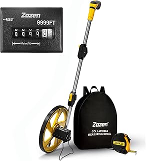 Metric meter measurement wheel, zozen foldable number measurement wheel [up to 999 meters], measurement wheel with backpack.. Discover endless shopping possibilities at DIAYTAR NIGERIA, with budget-friendly prices and reliable delivery.