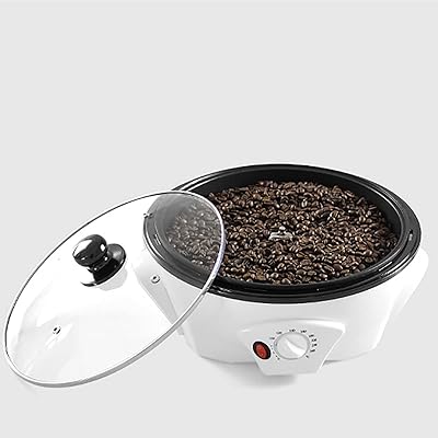 Roast machine the coffee beans, large capacity portable electric roasting, adjustable temperature, non-stick stove for domestic use, for nuts, peanuts, chestnuts, cashews, 300g-500g.. Your everyday shopping companion, DIAYTAR NIGERIA offers unbeatable value with nationwide delivery.
