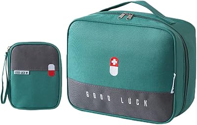 Empty first aid bags, medical supplies storage bag for family travel, outdoors, car, office - pack of 2.. DIAYTAR NIGERIA: Where thousands of products meet affordable prices and reliable 5-8 day delivery.