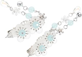 FRCOLOR 2 pieces emerald hair pin Accessories for hair vintage hair clips precious stones for women hair pliers New year hair pliers Flower postcards for women hair with new year hair barrette miss walk.. Shop smart with DIAYTAR NIGERIA, offering a vast product range delivered to your doorstep within a week.